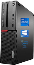 Load image into Gallery viewer, Lenovo ThinkCentre SFF Business Desktop Computer, Intel Core i7 Upto 4.0GHz, 512GB SSD, 4K 2-Monitor Support DisplayPort, DVD-RW, AC Wi-Fi,  Windows 11 Pro (RENEWED)
