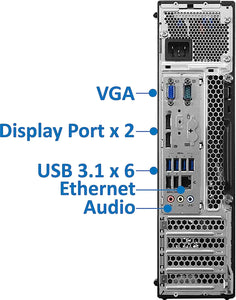 Lenovo ThinkCentre SFF Business Desktop Computer, Intel Core i7 Upto 4.0GHz, 512GB SSD, 4K 2-Monitor Support DisplayPort, DVD-RW, AC Wi-Fi,  Windows 11 Pro (RENEWED)